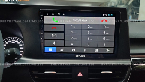 Màn hình DVD Android liền camera 360 xe Kia Seltos 2020 - nay | Bravigo Ultimate (4G+64G)  